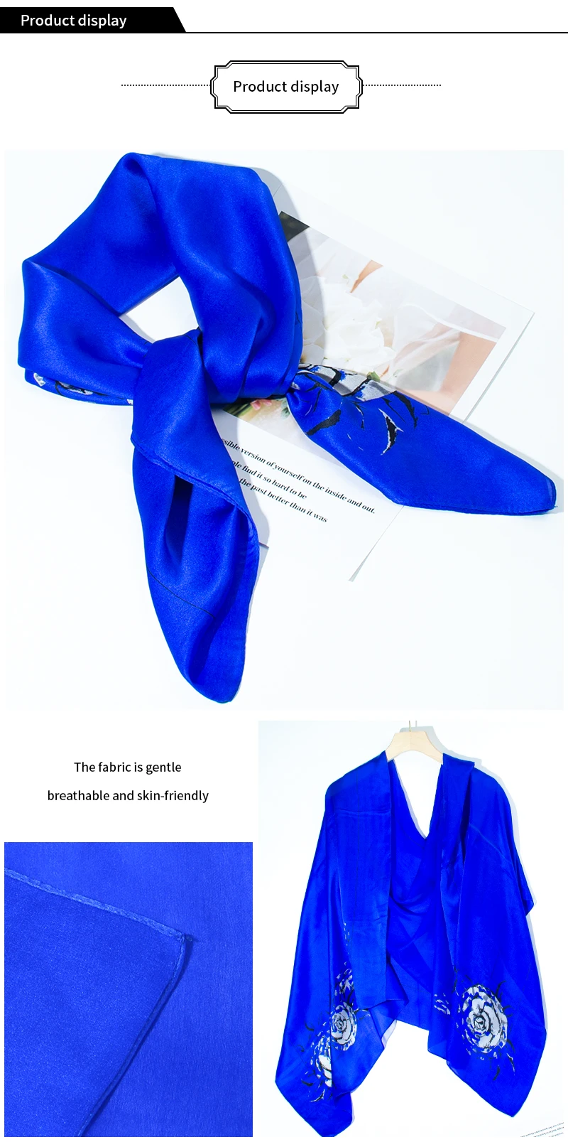 Luxury Print Square Silk Scarf for Women Hijab Hair Bands Neckerchief Female Satin Shawl Ribbon Headband Fashion Bandana Scarves
Luxury Print Square Silk Scarf for Women Hijab Hair Bands Neckerchief Female Satin Shawl Ribbon Headband Fashion Bandana Scarves