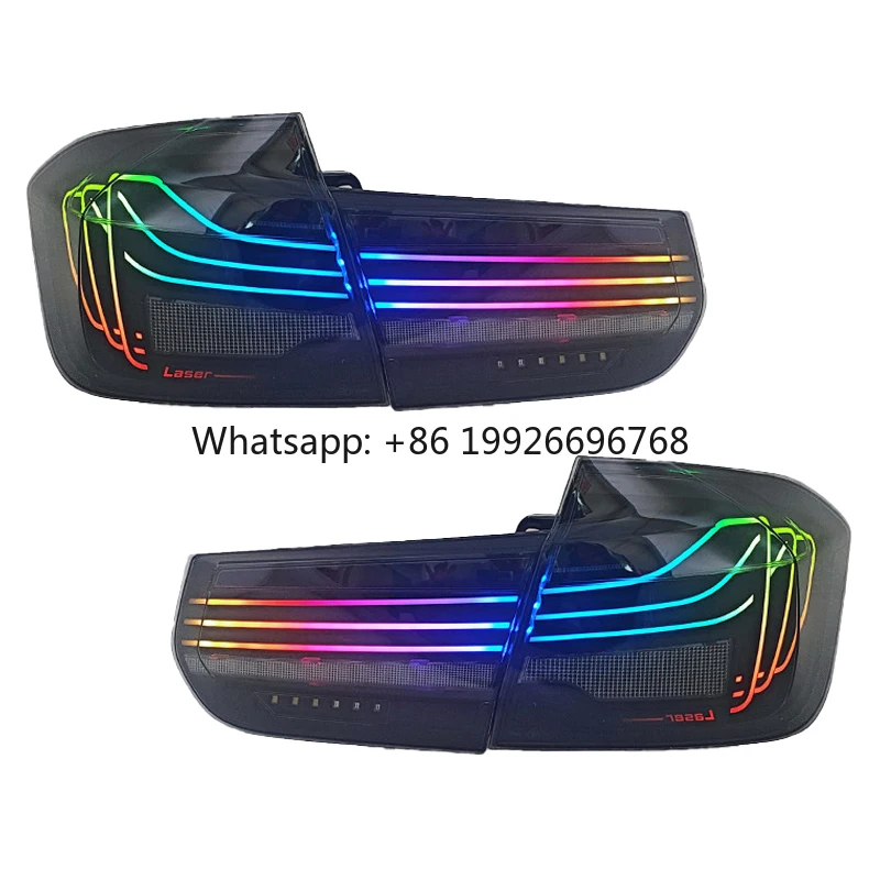 For BMW 3 Series F30 F35 CSL Car Accessories RGB LED Rear Light Laser Line Taillight Clear Lens Turn Signal ABS Material Tail
For BMW 3 Series F30 F35 CSL Car Accessories RGB LED Rear Light Laser Line Taillight Clear Lens Turn Signal ABS Material Tail