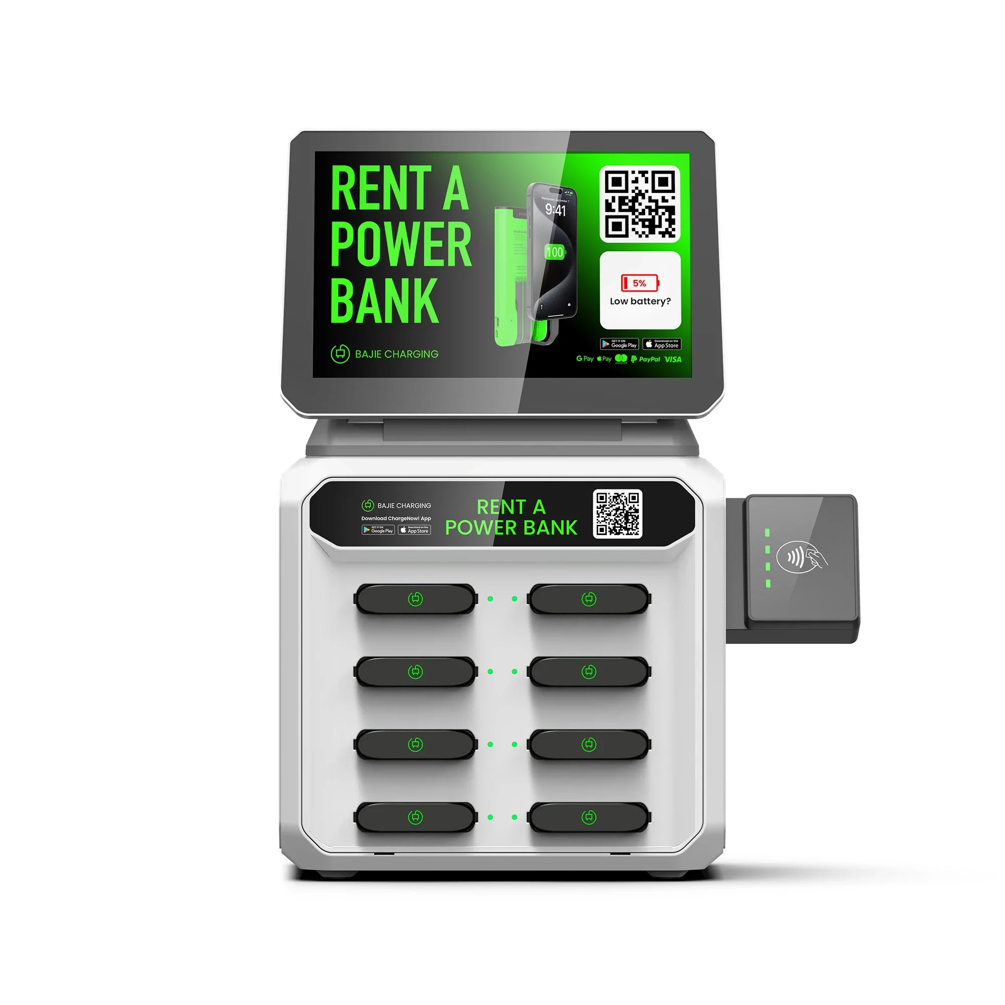 Phone Charger Vending Machine with Pos Sharing Power Bank Cabinet Advertising Charging Station with Pos
Phone Charger Vending Machine with Pos Sharing Power Bank Cabinet Advertising Charging Station with Pos