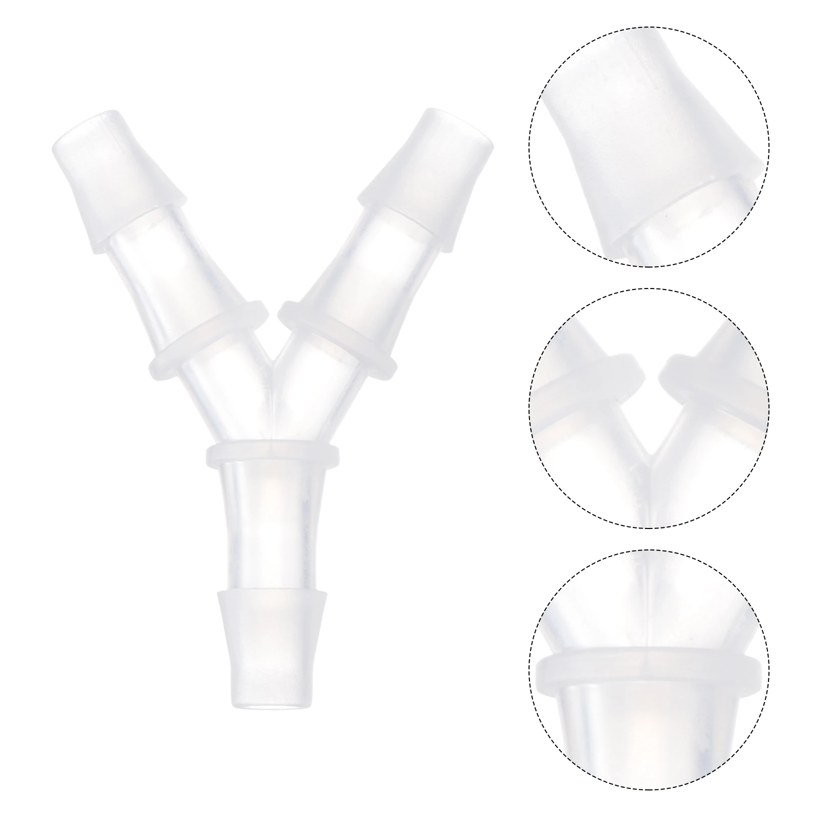 10Pcs Plastic Y Shape 3 Way Hose Joint Connectors Sturdy Tube Connectors for Food Beverage Chemical Industrial Garden Use
10Pcs Plastic Y Shape 3 Way Hose Joint Connectors Sturdy Tube Connectors for Food Beverage Chemical Industrial Garden Use