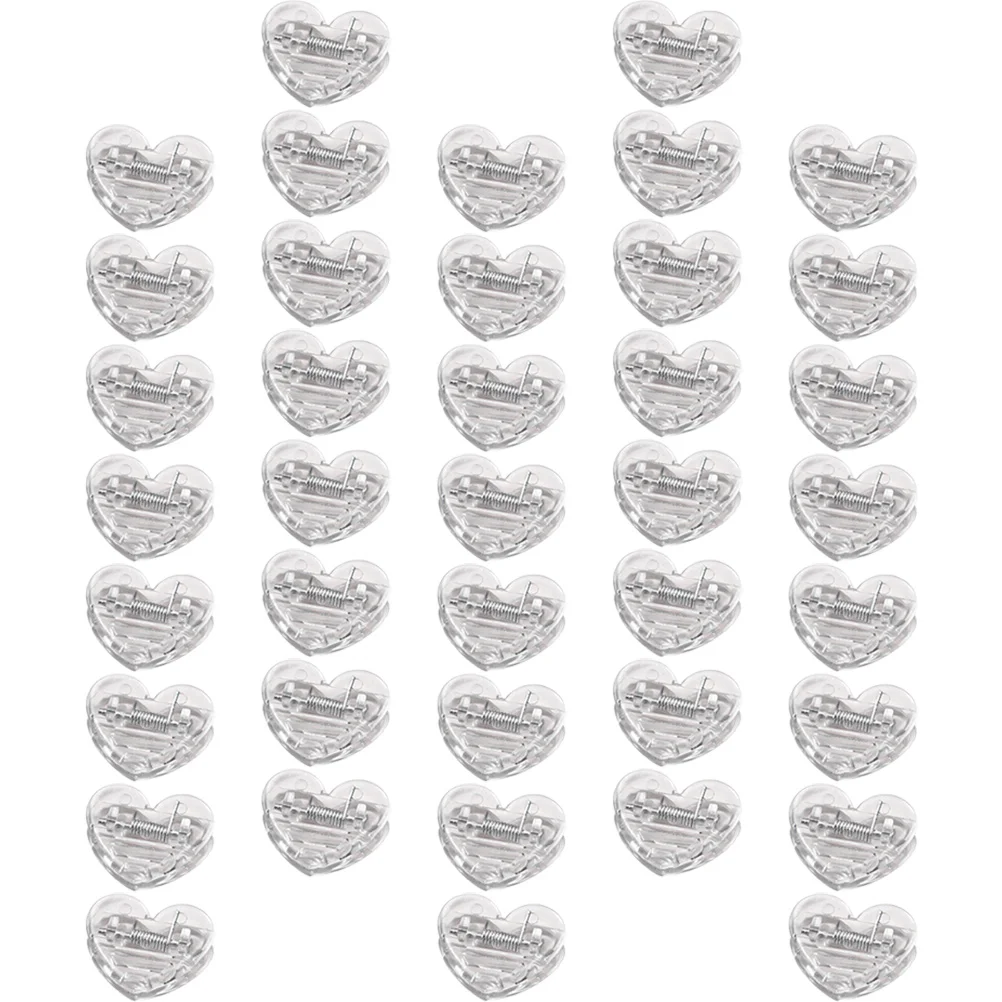 40pcs Heart Shaped Photo Clips Transparent Desk Accessories Cute Stationery Supplies For Home Office School Files ganizer
40pcs Heart Shaped Photo Clips Transparent Desk Accessories Cute Stationery Supplies For Home Office School Files ganizer