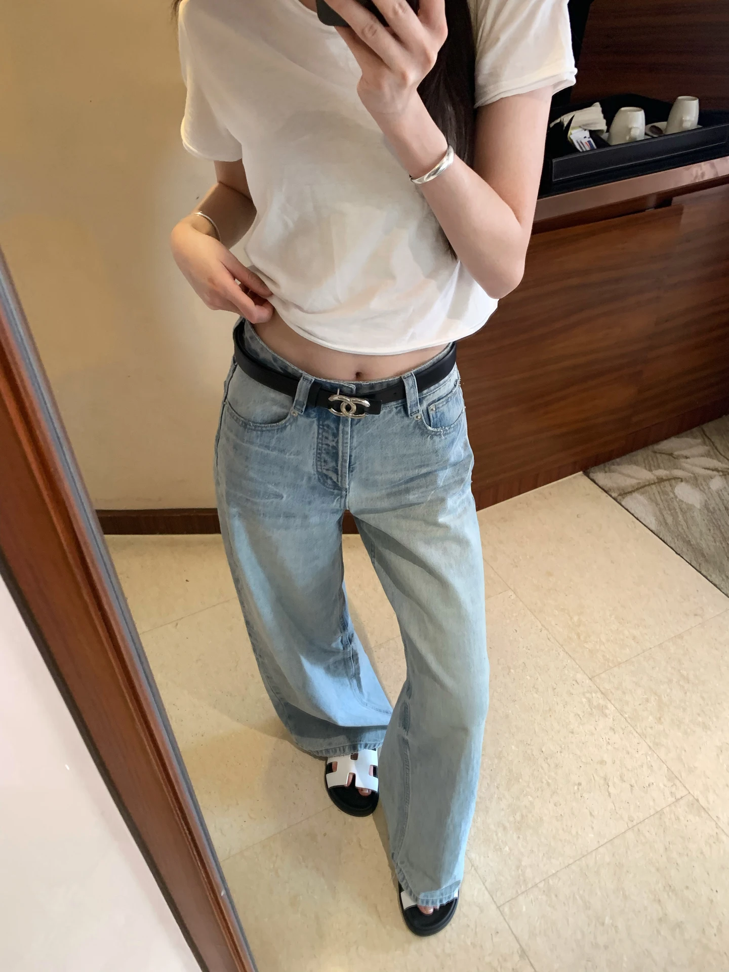 Casual Gardener Women's Jeans By7 Sink Wa Design Spring Summer New Sle Straight Leg Cotton l Waist Button Closure
Casual Gardener Women's Jeans By7 Sink Wa Design Spring Summer New Sle Straight Leg Cotton l Waist Button Closure