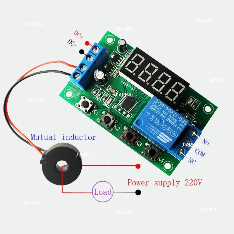 Suitable for 220 V AC current detection module AC overcurrent protection plate sensor transformer
Suitable for 220 V AC current detection module AC overcurrent protection plate sensor transformer