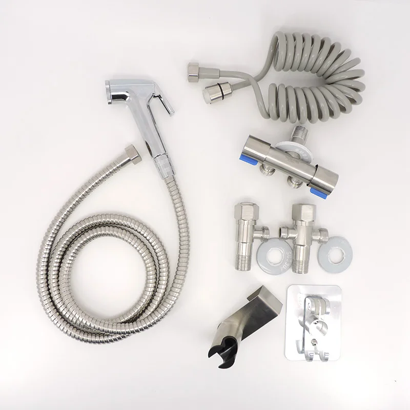 Portable silver Self Cleaning Handheld Toilet Bidet Sprayer douche Faucet Kit ABS Hand head for WC Bathroom tools Shower Head
Portable silver Self Cleaning Handheld Toilet Bidet Sprayer douche Faucet Kit ABS Hand head for WC Bathroom tools Shower Head