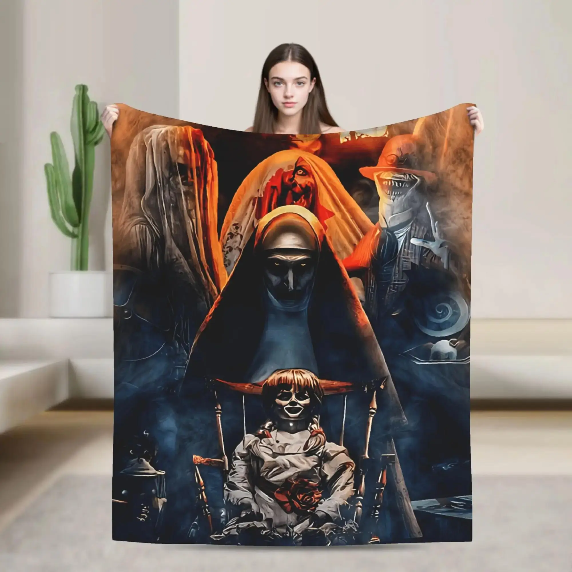 The Conjuring Last Rites Blanket Premium Super Warm Throw for Winter Camping Couch or Bed Horror Movie Print Bedspread
The Conjuring Last Rites Blanket Premium Super Warm Throw for Winter Camping Couch or Bed Horror Movie Print Bedspread