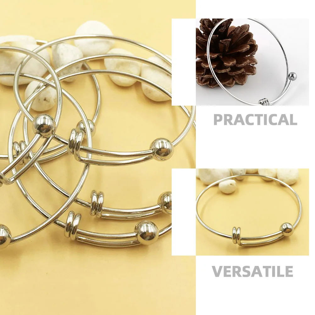 15Pcs Stainless Steel Push-Pull Bracelet Adjustable Coil Elastic Wire Mouth Bangle Durable Chic Jewelry for Women Daily Wear
15Pcs Stainless Steel Push-Pull Bracelet Adjustable Coil Elastic Wire Mouth Bangle Durable Chic Jewelry for Women Daily Wear