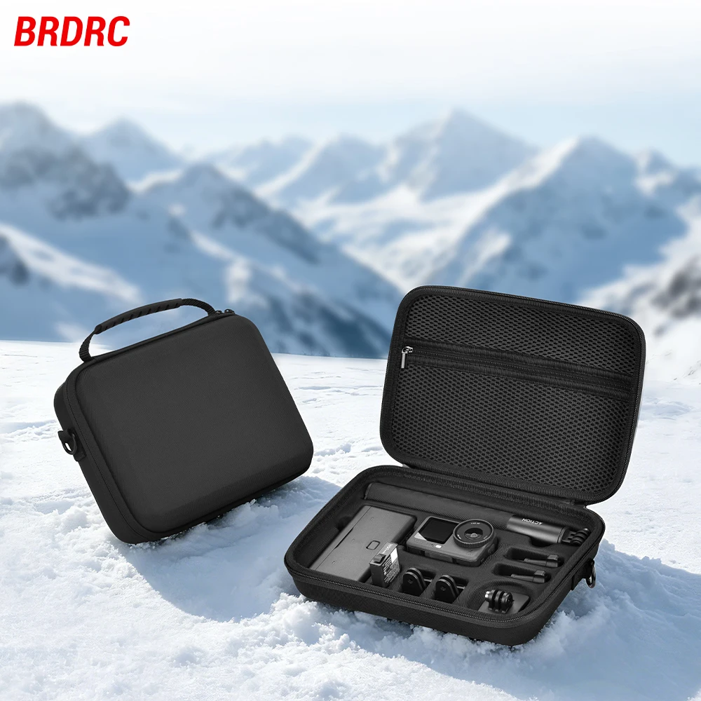 BRDRC Storage Bag for DJI Osmo Action 6 Portable Carrying Case Anti-Scratch Protective Case for Action 6 Camera Accessories
BRDRC Storage Bag for DJI Osmo Action 6 Portable Carrying Case Anti-Scratch Protective Case for Action 6 Camera Accessories