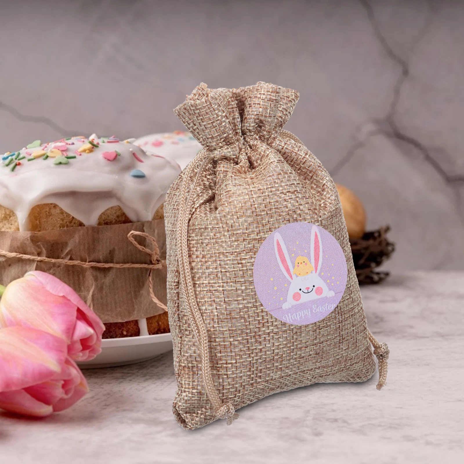 1 set Easter Drawstring Bags Jute Linen Reusable Candy Gift Party Pouch Storage Bright Cartoon Patterns Lightweight Durable
1 set Easter Drawstring Bags Jute Linen Reusable Candy Gift Party Pouch Storage Bright Cartoon Patterns Lightweight Durable