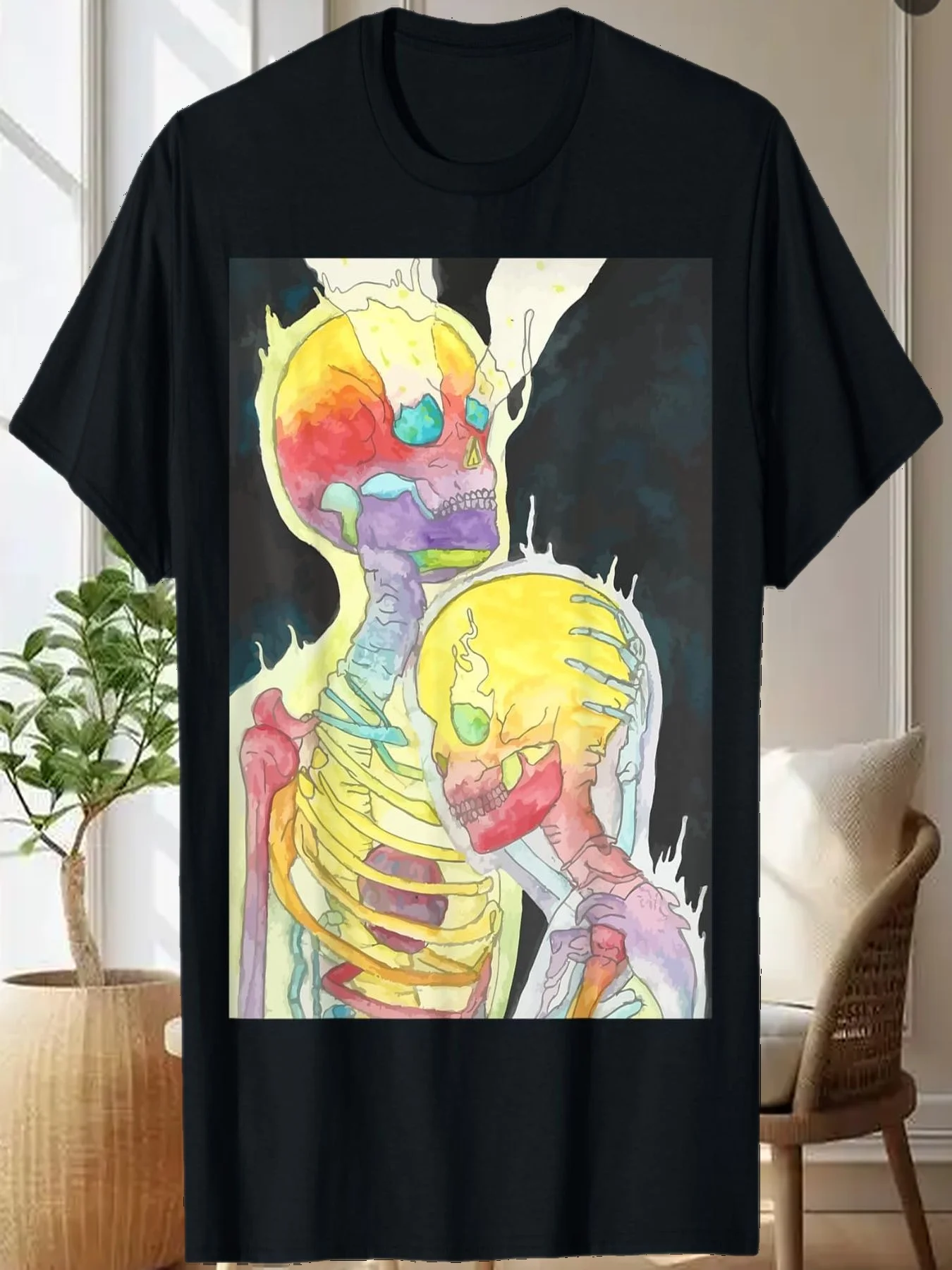 Spiritual Gothic Holding Skeletons Couple Aesthetic Art T-Shirt
Spiritual Gothic Holding Skeletons Couple Aesthetic Art T-Shirt