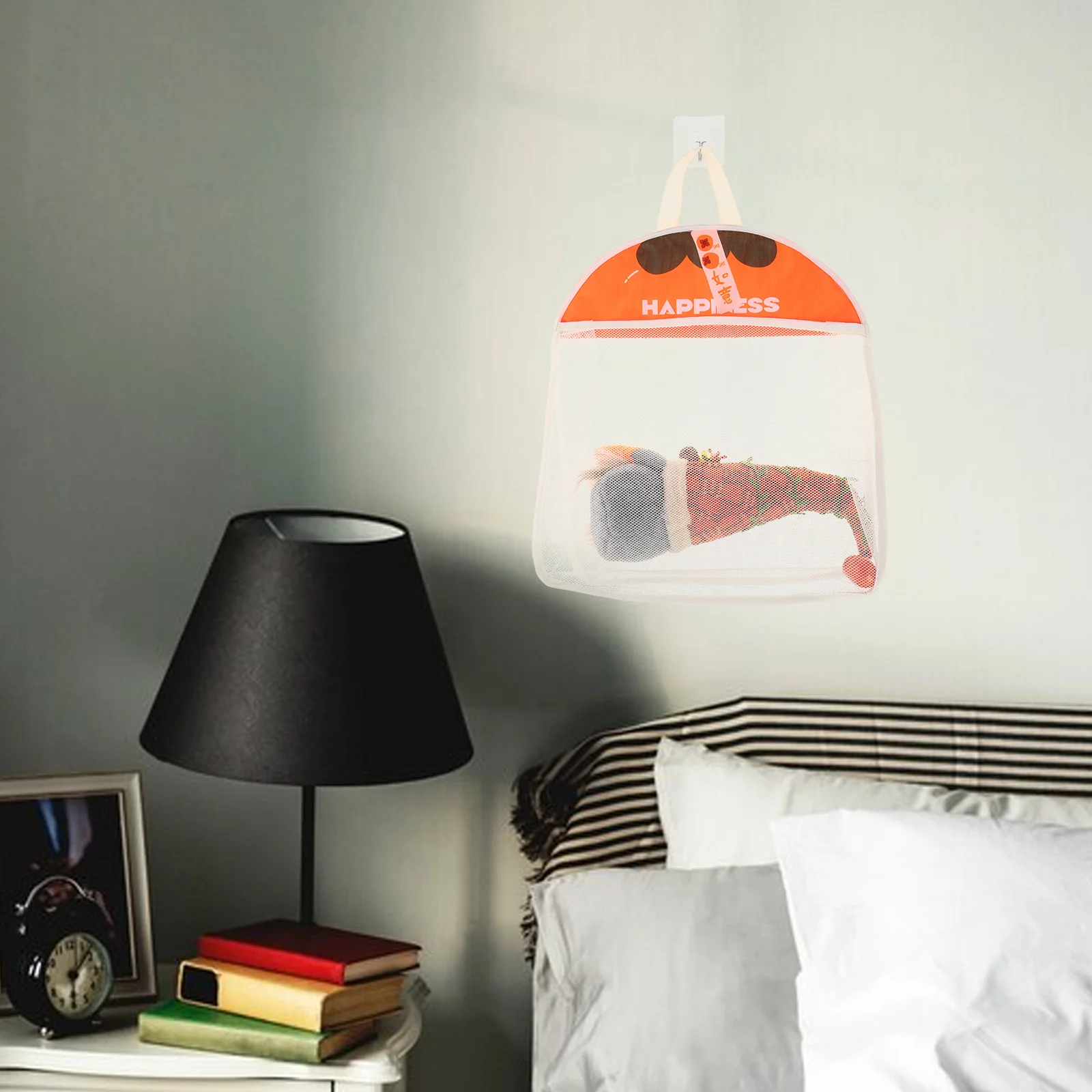 Storage Hanging Bag 1 Layer Mesh Laundry Bag for Socks Clothes Small Hanging Basket ganizer behind Door Space Saving Closet
Storage Hanging Bag 1 Layer Mesh Laundry Bag for Socks Clothes Small Hanging Basket ganizer behind Door Space Saving Closet