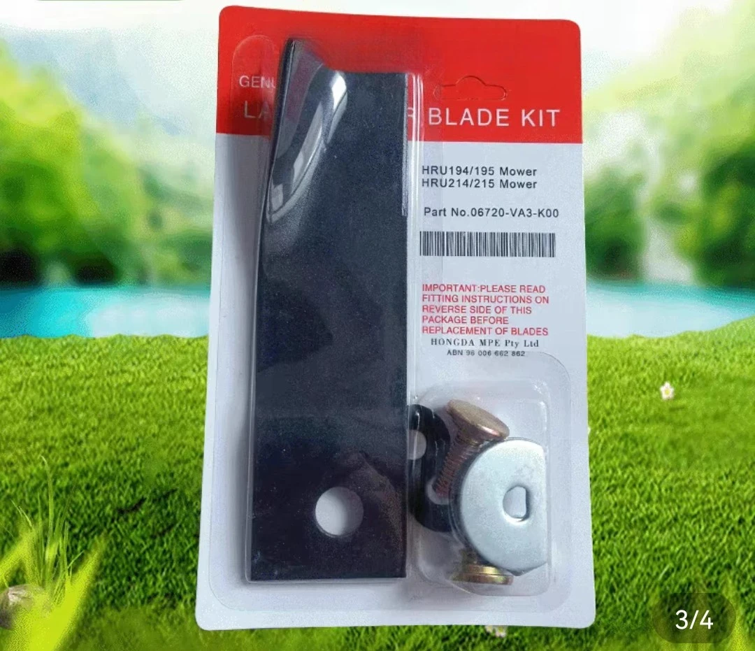 Different length Lawnmower blade & bolt set for Honda GXV160 HRU 194 195 214 215 Lawn mower swing back blade kit
Different length Lawnmower blade & bolt set for Honda GXV160 HRU 194 195 214 215 Lawn mower swing back blade kit