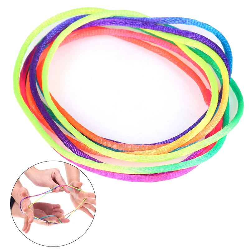 1pc Kids Colorful Fumble Finger Thread Rope String Game Developmental Toy Puzzle Educational Game for Children Kids
1pc Kids Colorful Fumble Finger Thread Rope String Game Developmental Toy Puzzle Educational Game for Children Kids