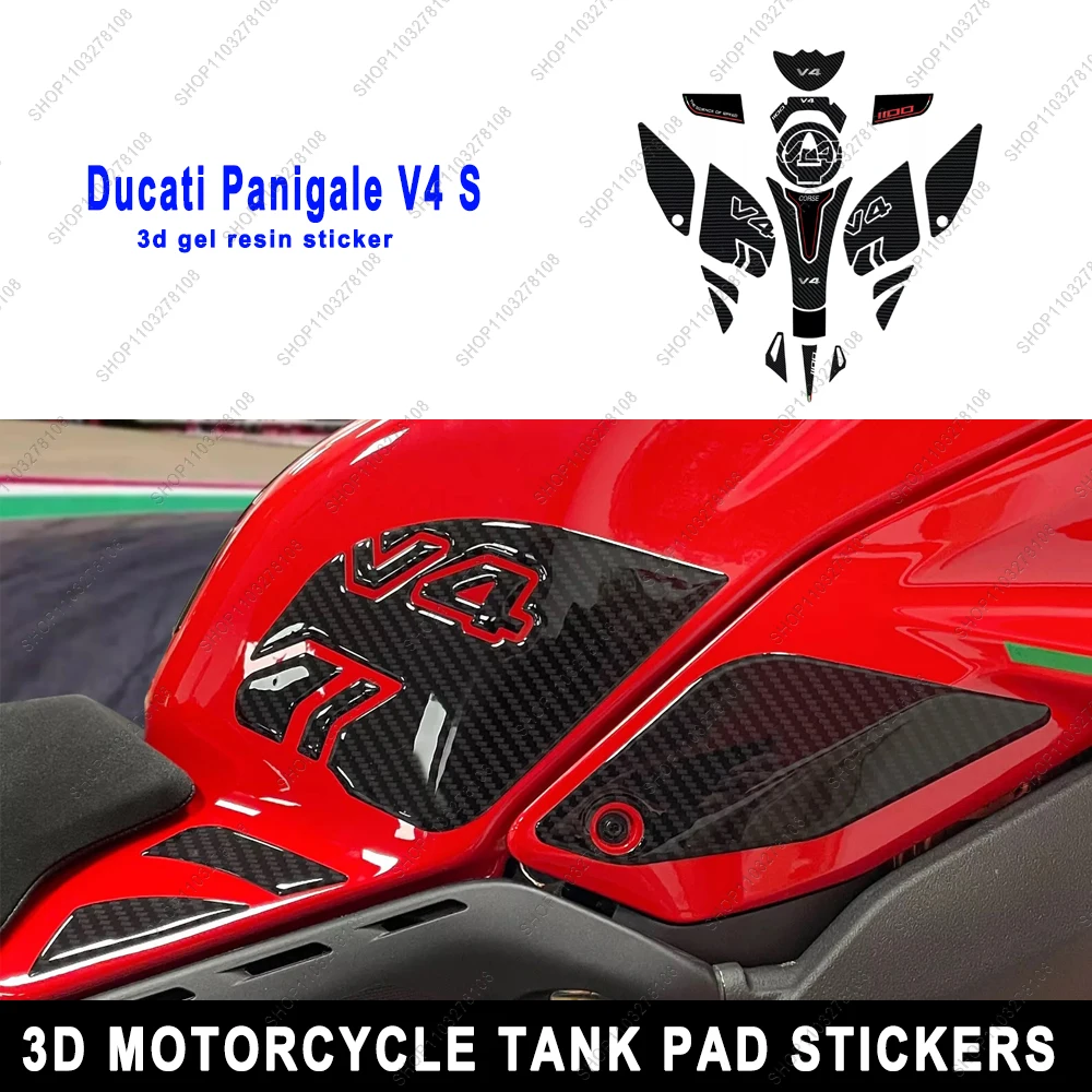 Panigale V4 S Sticker Motorcycle Accessories 3D Resin Sticker kit For Ducati Panigale V4 S side Tank Pad Sticker waterproof
Panigale V4 S Sticker Motorcycle Accessories 3D Resin Sticker kit For Ducati Panigale V4 S side Tank Pad Sticker waterproof