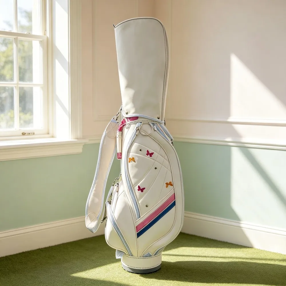 Lightweight Women's Golf Stand Bag, Standard Professional Golf Club Bag, Portable Sports Golf Bag for Ladies
Lightweight Women's Golf Stand Bag, Standard Professional Golf Club Bag, Portable Sports Golf Bag for Ladies