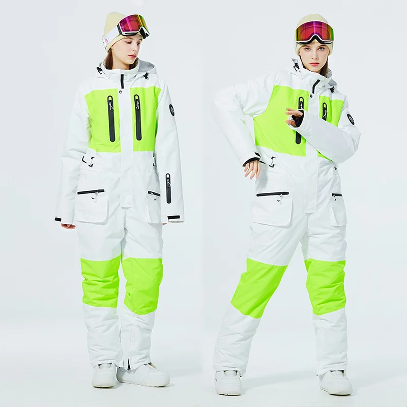 Winter Sports Men's Women's Windproof Warm Skiing Suit Jumpsuit Waterproof Single Double Board Wear-resistant Adult Ski Clothes
Winter Sports Men's Women's Windproof Warm Skiing Suit Jumpsuit Waterproof Single Double Board Wear-resistant Adult Ski Clothes