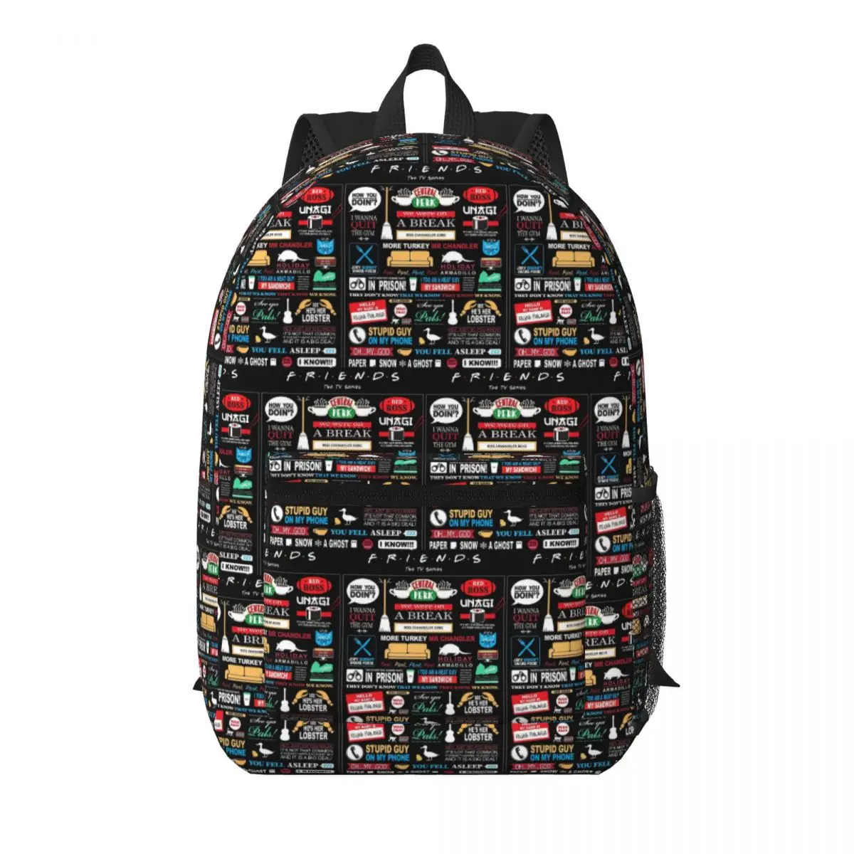 Friends Qu Student Backpack School Bag Hiking Travel Daypack for Boys Girls Bookbag Shoulder Bags
Friends Qu Student Backpack School Bag Hiking Travel Daypack for Boys Girls Bookbag Shoulder Bags