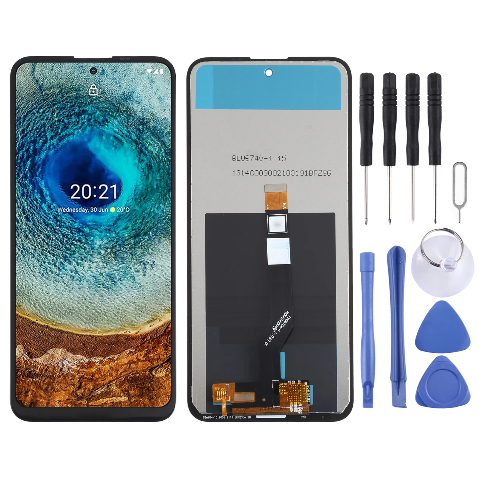 ЖК-экран для Nokia X10 TA-1350 TA-1332 с дигитайзером, полный комплект, дисплей, сенсорный экран телефона, ремонт, Запасная часть
ЖК-экран для Nokia X10 TA-1350 TA-1332 с дигитайзером, полный комплект, дисплей, сенсорный экран телефона, ремонт, Запасная часть