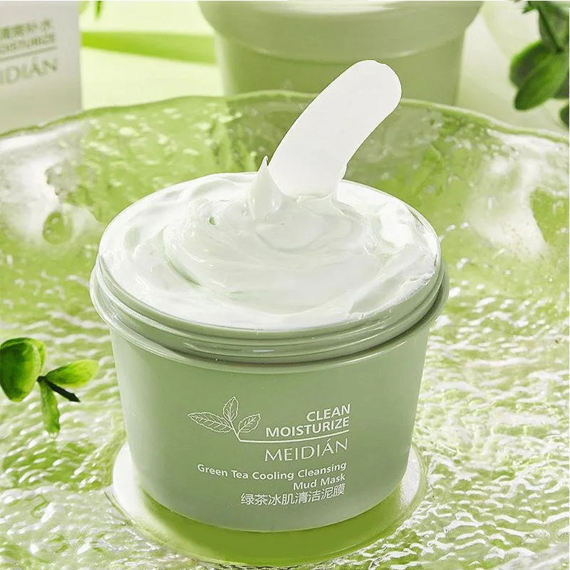 Green Tea Ice Mud Mask Cleansing Moisturizing Oil Control Blackhead Removal Cleansing Mud Mask Applicator Mud Mask 1Pcs 120g
Green Tea Ice Mud Mask Cleansing Moisturizing Oil Control Blackhead Removal Cleansing Mud Mask Applicator Mud Mask 1Pcs 120g