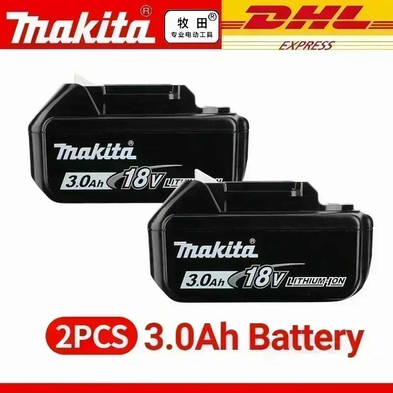 100% Original Makita 5Ah/3Ah for Makita 18V Battery BL1840 BL1830B BL1850B BL1850 BL1860 BL1815 Replacement Lithium Battery
100% Original Makita 5Ah/3Ah for Makita 18V Battery BL1840 BL1830B BL1850B BL1850 BL1860 BL1815 Replacement Lithium Battery
