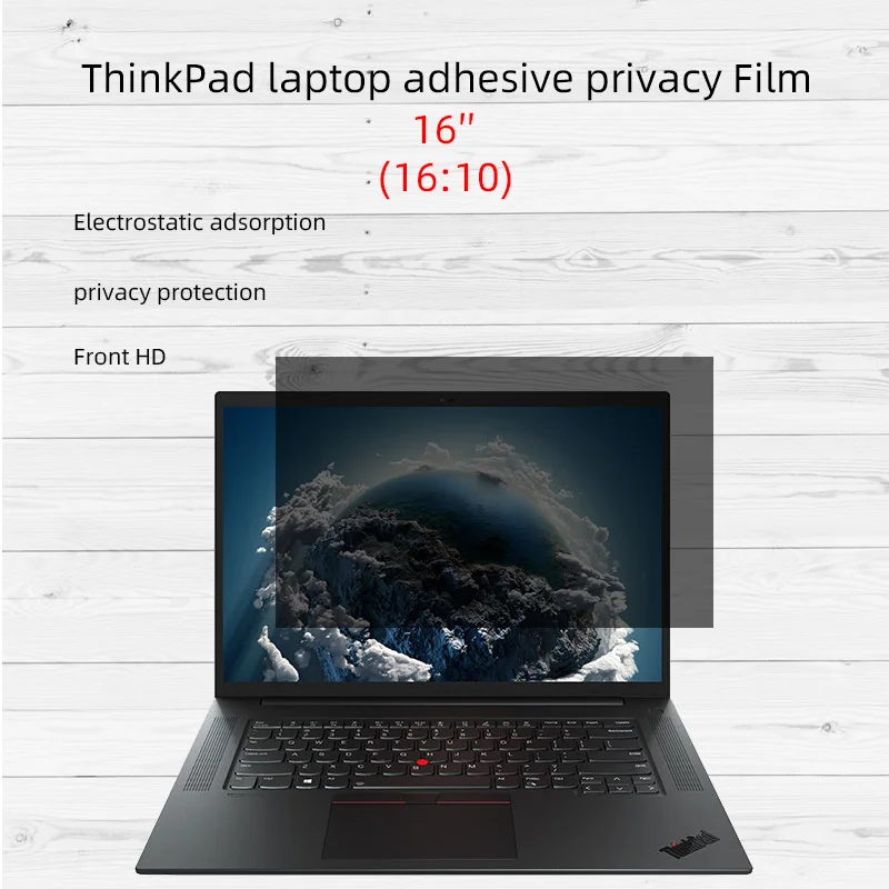 Adhesive anti-peeping film privacy film suitable for 16-inch ThinkPad P1 Gen6 Gen7 notebook computer
Adhesive anti-peeping film privacy film suitable for 16-inch ThinkPad P1 Gen6 Gen7 notebook computer