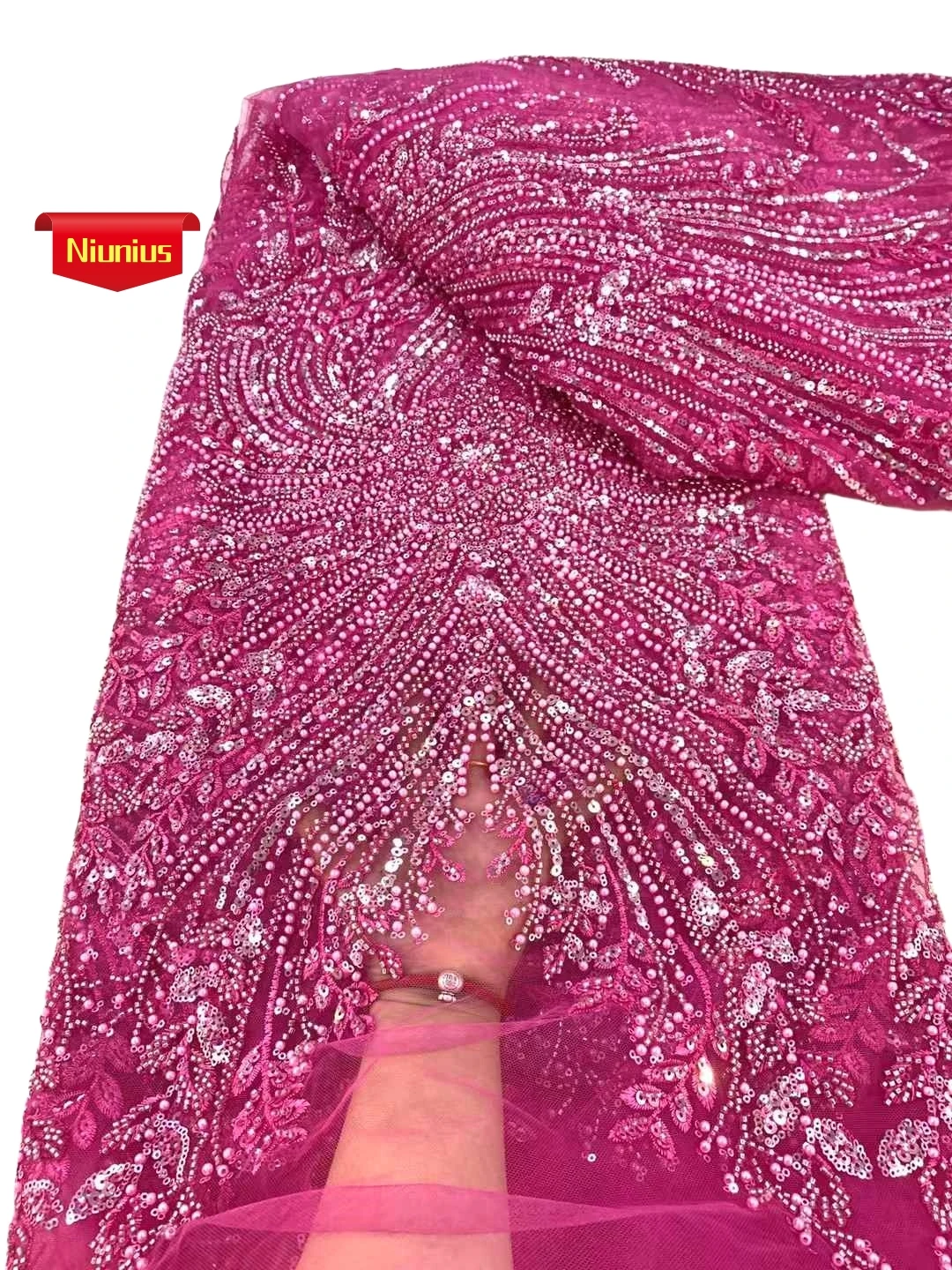 2025Latest Superior Quality Luxurious Elegant Soft Mesh lace With Lots Beads Fabric For Party Evening Dresses NN2876_R
2025Latest Superior Quality Luxurious Elegant Soft Mesh lace With Lots Beads Fabric For Party Evening Dresses NN2876_R