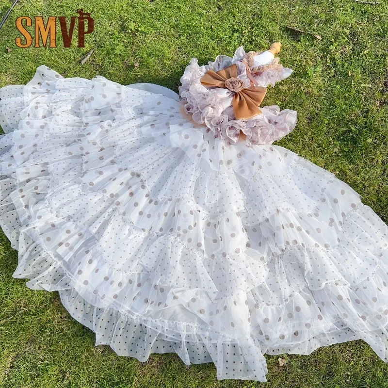 Original Mocha Brown Three-dimensional Flower Dress Retro Lace Decoration and Detachable Large Trailing Pet Dress Puppy Clothes
Original Mocha Brown Three-dimensional Flower Dress Retro Lace Decoration and Detachable Large Trailing Pet Dress Puppy Clothes