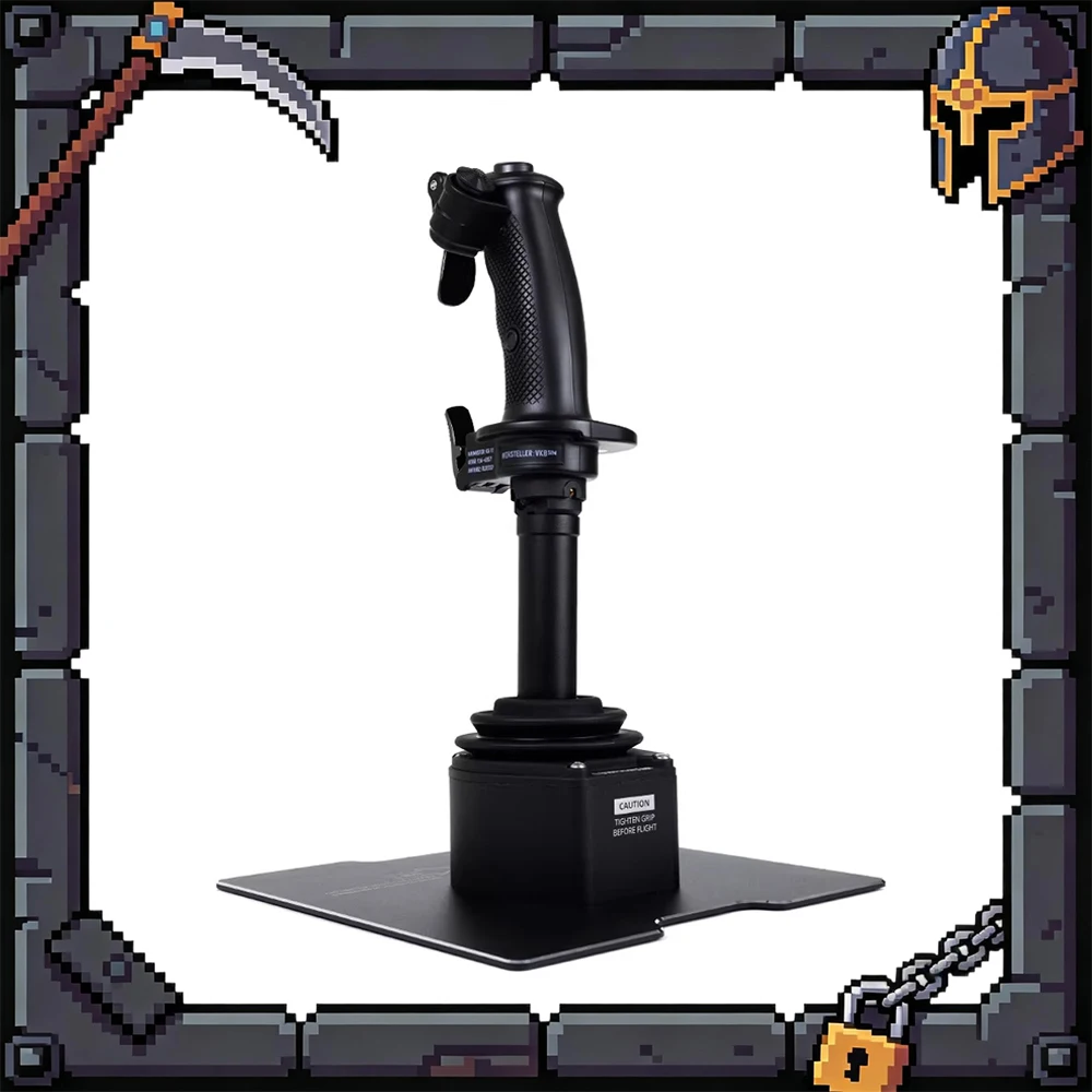 Новый игровой джойстик VKBSIM GF MKIV KG12 для правой руки, новое поколение, с демпфером, совершенно новый интерфейс, имитация полетного джойстика, флагманская базовая модель
Новый игровой джойстик VKBSIM GF MKIV KG12 для правой руки, новое поколение, с демпфером, совершенно новый интерфейс, имитация полетного джойстика, флагманская базовая модель