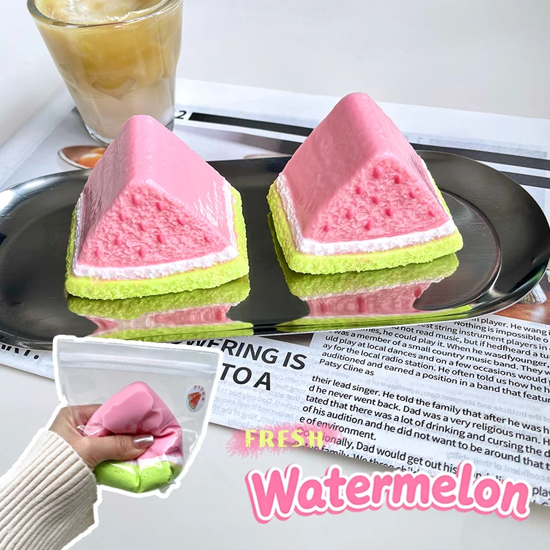 Watermelon Taba Squishy Toy, Creamy Soft Texture & Slow Rebound, Sticky, Happy Party Gift, Desk Decoration
Watermelon Taba Squishy Toy, Creamy Soft Texture & Slow Rebound, Sticky, Happy Party Gift, Desk Decoration