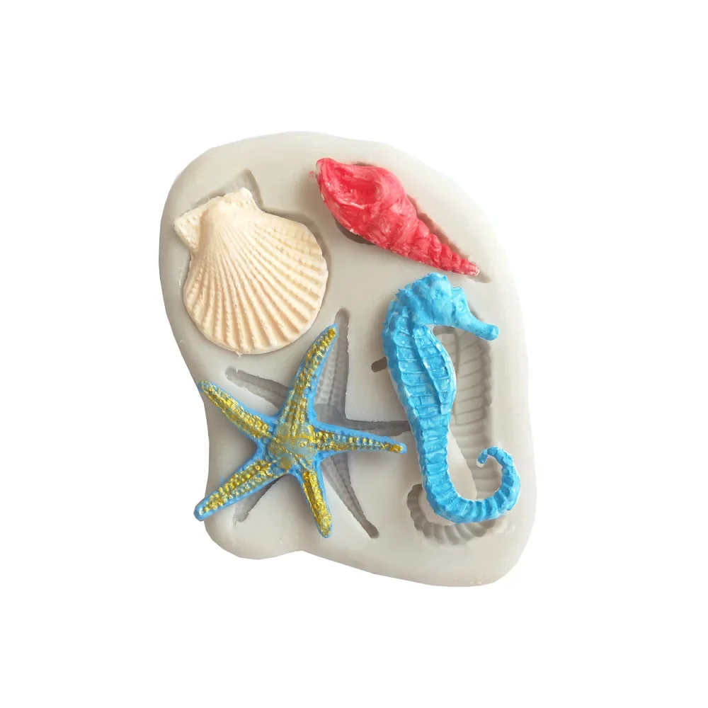 Sea Animals Shell Silicone Candy Clay Gumpaste Sugar Fondant Molds Party Cake Decorating Tools Pumpkin mold Cat mold Bed mold
Sea Animals Shell Silicone Candy Clay Gumpaste Sugar Fondant Molds Party Cake Decorating Tools Pumpkin mold Cat mold Bed mold
