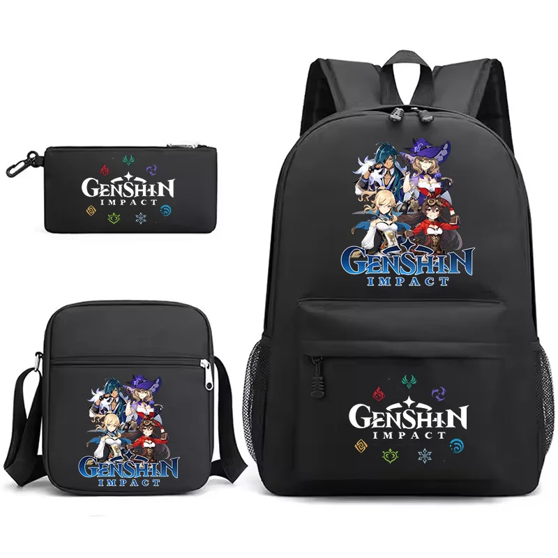 Children Backpack Kelly Genshin Impact Schoolbag with Shoulder Bags Pencil Bags 3Pcs Set Travel Rucksack Backpack for Boys Girls
Children Backpack Kelly Genshin Impact Schoolbag with Shoulder Bags Pencil Bags 3Pcs Set Travel Rucksack Backpack for Boys Girls