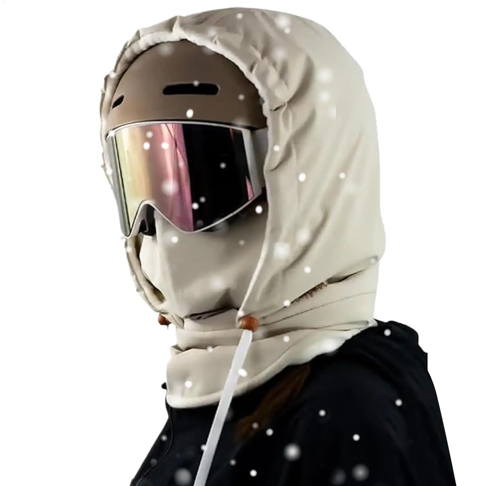 Winter Hood Fleece Breathable Warm Headwear With Adjustable Drawstring Hood Face Cover For Cycling Dust Outdoor Work Hiking
Winter Hood Fleece Breathable Warm Headwear With Adjustable Drawstring Hood Face Cover For Cycling Dust Outdoor Work Hiking