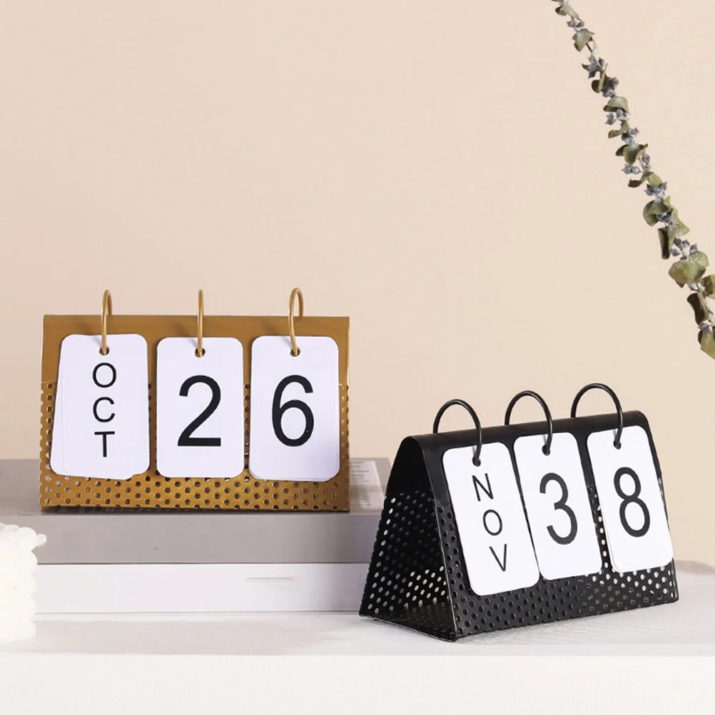 Perpetual Calendar Iron Frame Desktop Decor Small Size Home Office Metal Crafts Golden Elegant Item for Living Study Bedroom
Perpetual Calendar Iron Frame Desktop Decor Small Size Home Office Metal Crafts Golden Elegant Item for Living Study Bedroom