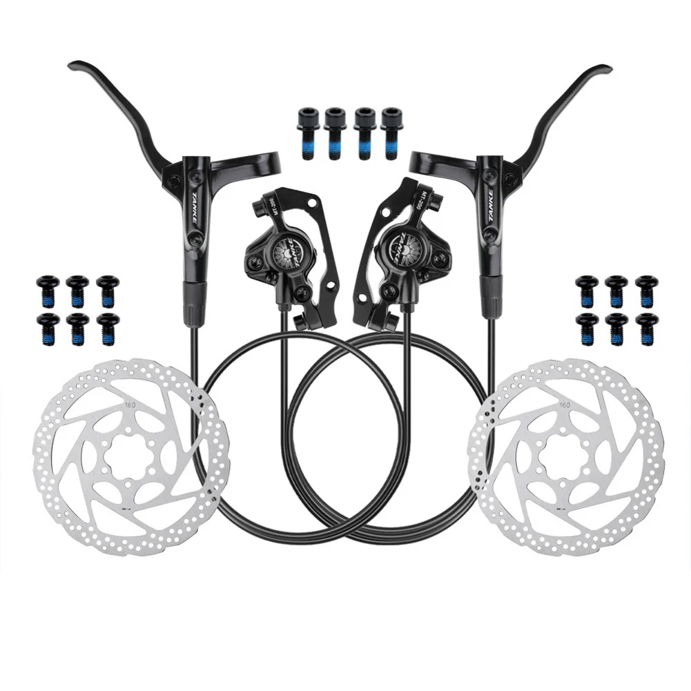 MT200 Hydraulic Disc Brake Double Piston For Mountain Bike Aluminum Alloy Handle With Mineral Oil Cycling Braking System Parts
MT200 Hydraulic Disc Brake Double Piston For Mountain Bike Aluminum Alloy Handle With Mineral Oil Cycling Braking System Parts