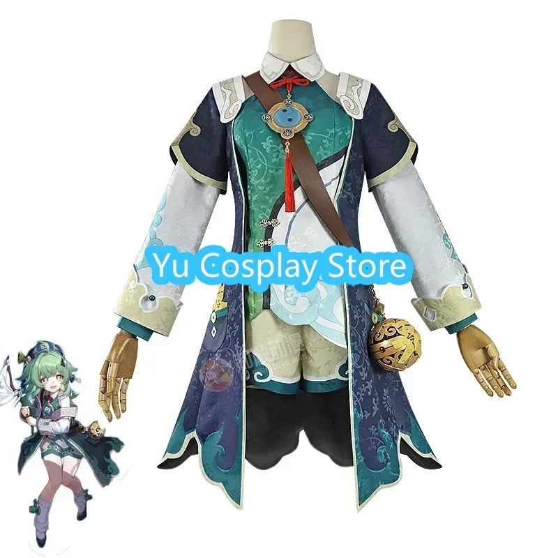 Yu-Cosplay HuoHuo Cosplay Costume Game Genshin Impact Cosplay Dress Women Cute Party Suit Halloween Uniforms Anime Clothing
Yu-Cosplay HuoHuo Cosplay Costume Game Genshin Impact Cosplay Dress Women Cute Party Suit Halloween Uniforms Anime Clothing