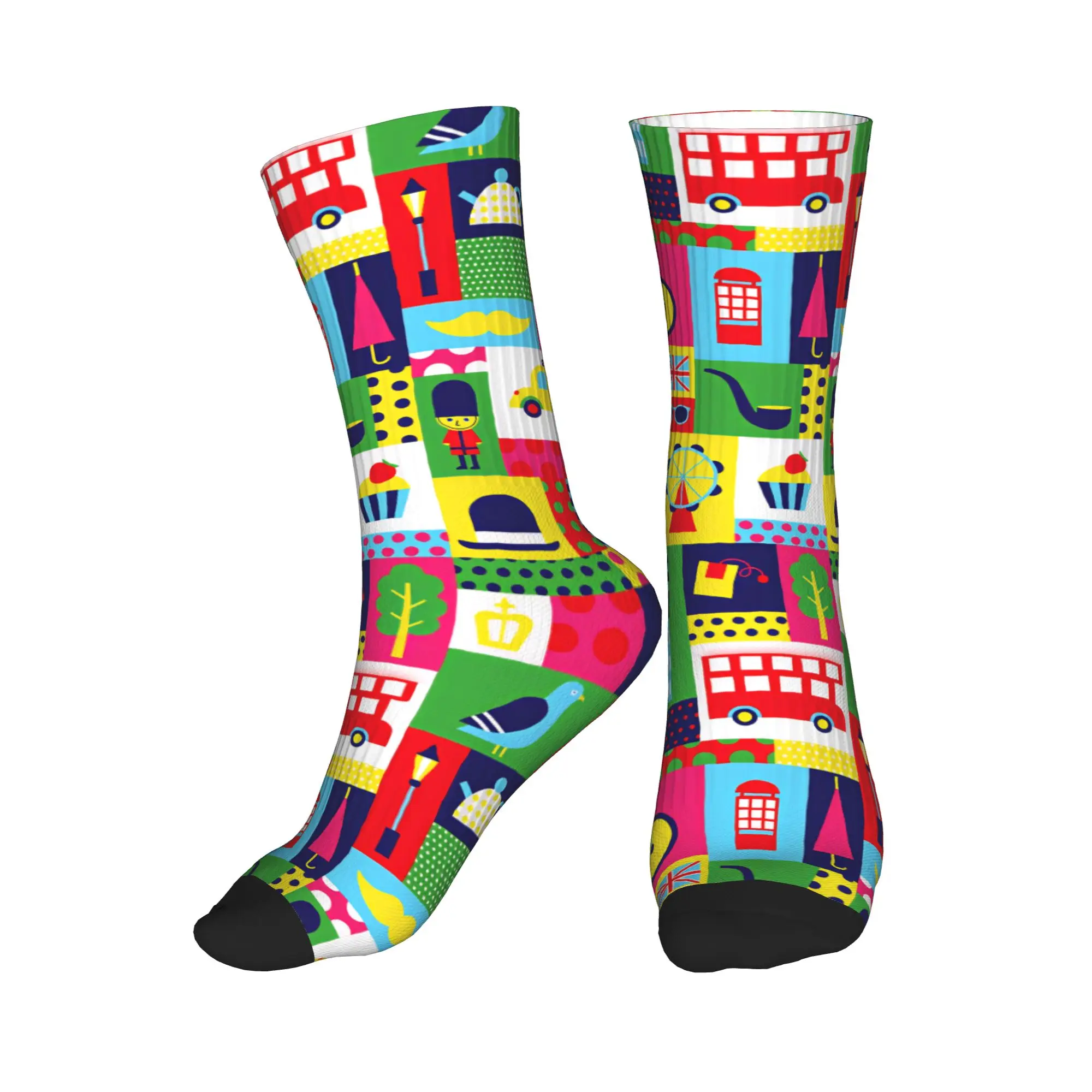 Harajuku Geometric Bright Pastel London UK Travel Patchwork Socks Women Men Warm 3D Printing Sports Basketball Socks
Harajuku Geometric Bright Pastel London UK Travel Patchwork Socks Women Men Warm 3D Printing Sports Basketball Socks