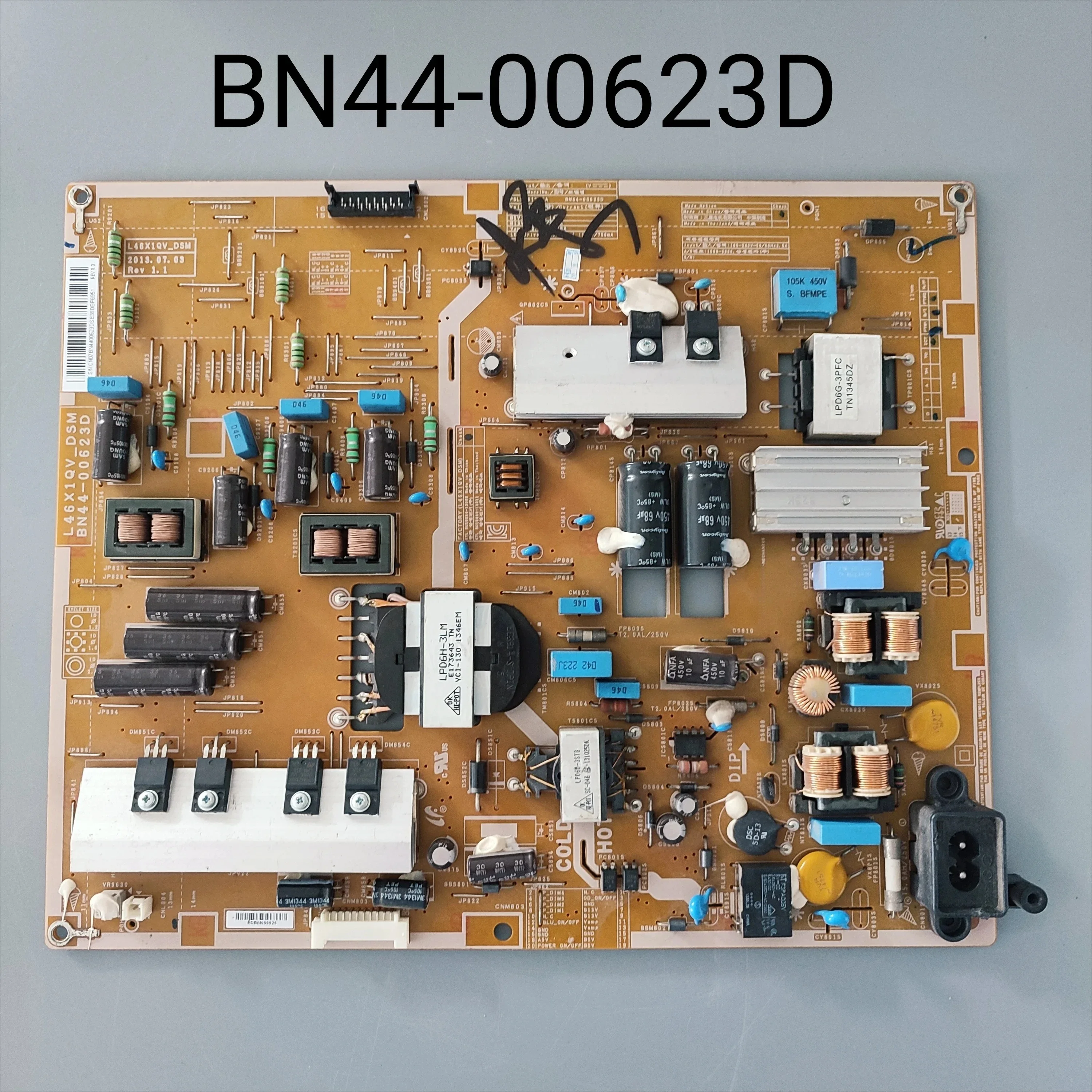 Original For Samsung Power Board BN44-00623D For UE46F6100 L46X1QV_DSM UE46F6100AW UA46F6400AJ UE46F6400Power Supply
Original For Samsung Power Board BN44-00623D For UE46F6100 L46X1QV_DSM UE46F6100AW UA46F6400AJ UE46F6400Power Supply