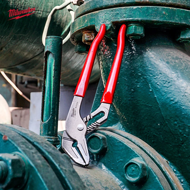Milwaukee 12 "straight mouth water pump pliers, large opening water pipe pliers, industrial grade adjustable pliers 48-22-6512
Milwaukee 12 "straight mouth water pump pliers, large opening water pipe pliers, industrial grade adjustable pliers 48-22-6512