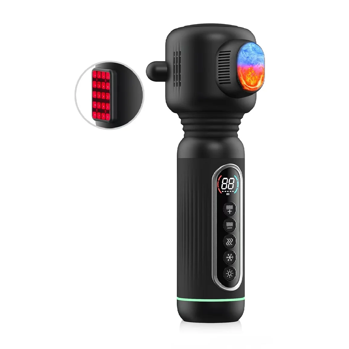 Ручной беспроводной триггерный точечный терапия, целевой высокоскоростной вибрационный массажер для мышц, глубоких тканей, пистолет для облегчения боли в всем теле
Ручной беспроводной триггерный точечный терапия, целевой высокоскоростной вибрационный массажер для мышц, глубоких тканей, пистолет для облегчения боли в всем теле