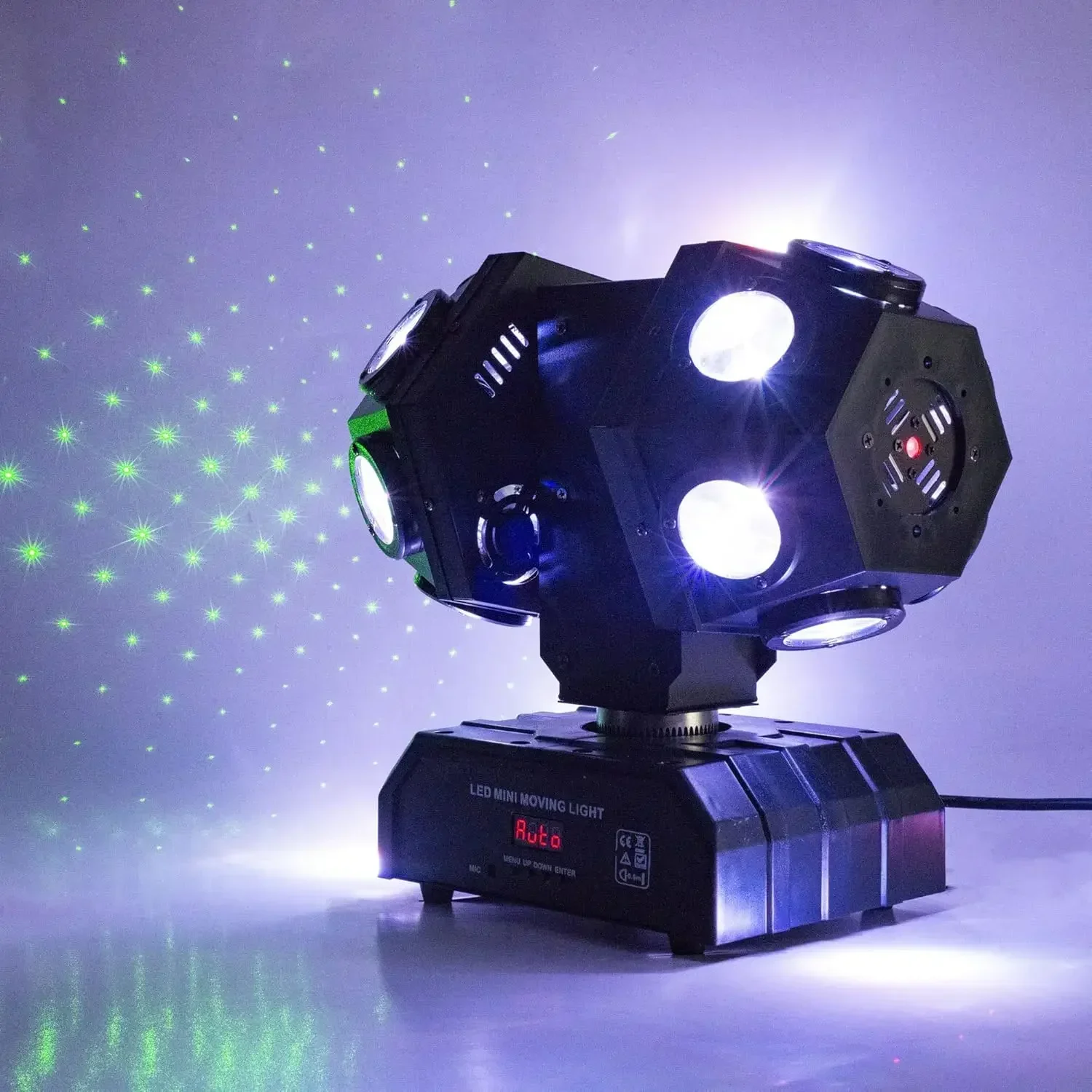 Moving Head Stage Lights Professional DMX512 DJ Lights Sound Activated for KTV Disco Party Wedding Concert Festival
Moving Head Stage Lights Professional DMX512 DJ Lights Sound Activated for KTV Disco Party Wedding Concert Festival