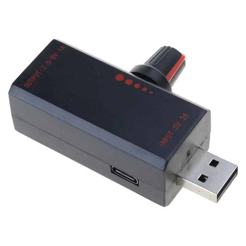 31BA USB Fan Regulator with Switchs USB Fan Stepless Speed Controller for Car Fan