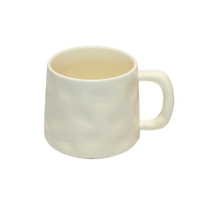 High-value ceramic mug, household drinking water with spoon, office couple water cup, coffee cup
High-value ceramic mug, household drinking water with spoon, office couple water cup, coffee cup