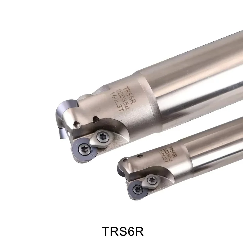 TRS6R Твердосплавная концевая фреза с ЧПУ со вставкой RDMT1204MO
TRS6R Твердосплавная концевая фреза с ЧПУ со вставкой RDMT1204MO