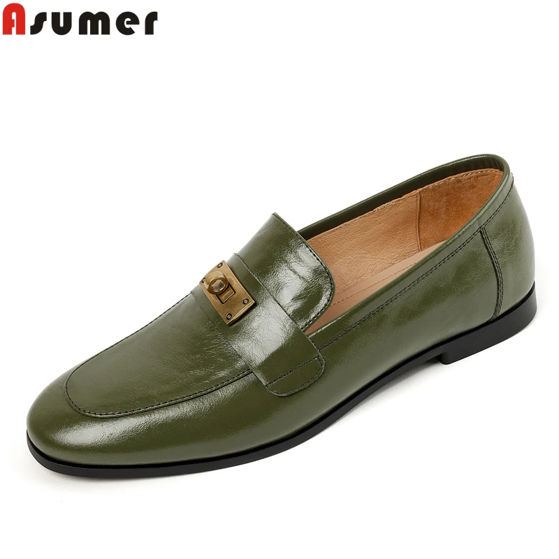 Женские лоферы ASUMER, женская обувь без шнуровки на весну и лето, Женская Офисная Классическая обувь
Женские лоферы ASUMER, женская обувь без шнуровки на весну и лето, Женская Офисная Классическая обувь