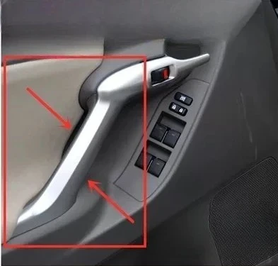 For Toyota Verso 2011-2016 Silver Trim Strips Door Handles Silver Trim Covers Front Rear Door Handles Auxiliary Fixation
For Toyota Verso 2011-2016 Silver Trim Strips Door Handles Silver Trim Covers Front Rear Door Handles Auxiliary Fixation