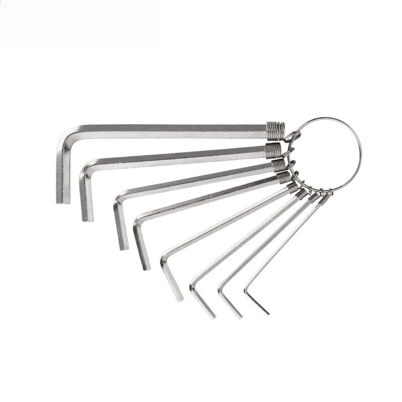 DL3080 Hexagon Wrench Set, Hexagon Screw Knife Ball Head 8-piece Set 1.5-6 mm
DL3080 Hexagon Wrench Set, Hexagon Screw Knife Ball Head 8-piece Set 1.5-6 mm