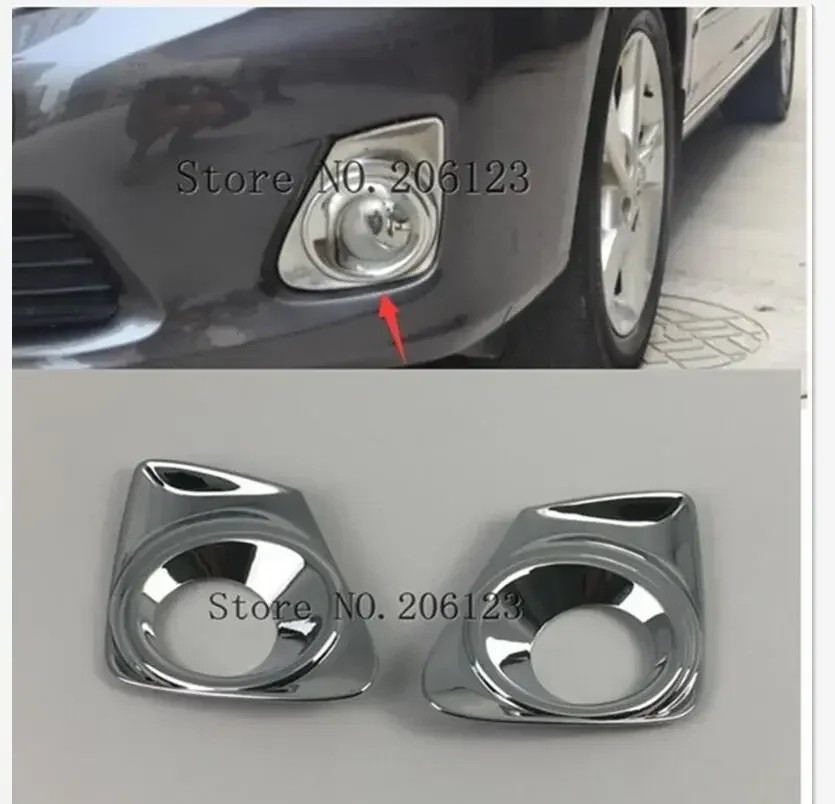 car Styling cover ABS Chrome lamp front fog Light Trim frame 2pcs For Toyota Corolla Altis 2011 2012 2013
car Styling cover ABS Chrome lamp front fog Light Trim frame 2pcs For Toyota Corolla Altis 2011 2012 2013