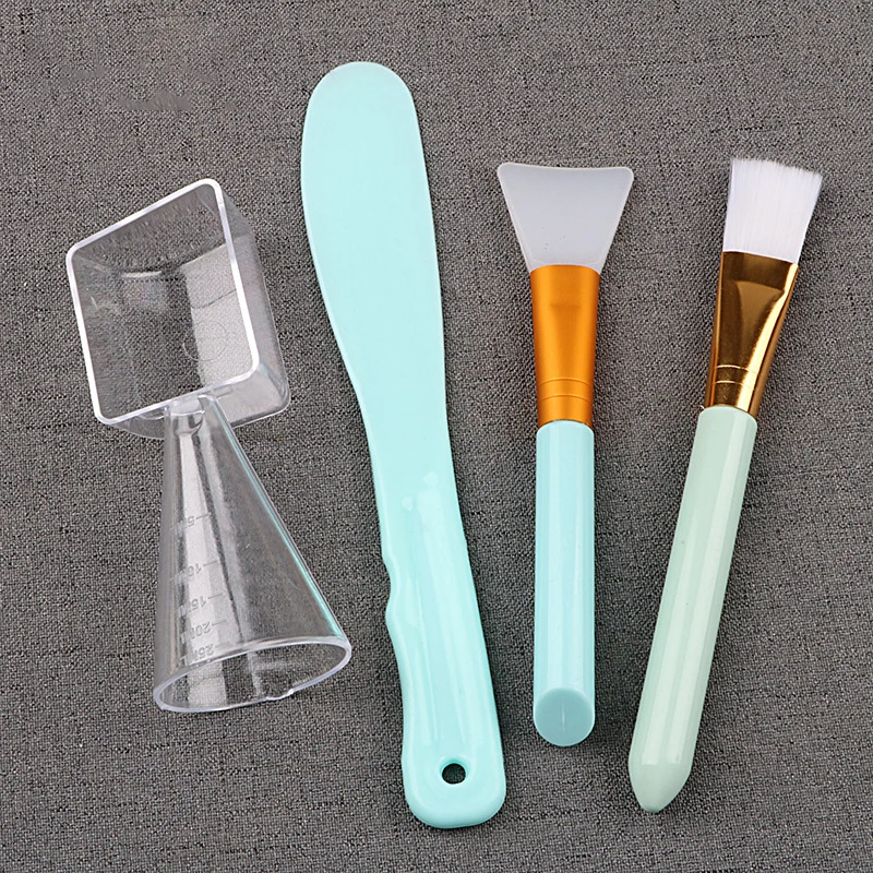 4Pcs Home Skin Care Makeup Brushes Set Silicone Facial Mask Brush DIY Face Mask Mixing Tools Set Mixing Bowl Measure Cup
4Pcs Home Skin Care Makeup Brushes Set Silicone Facial Mask Brush DIY Face Mask Mixing Tools Set Mixing Bowl Measure Cup