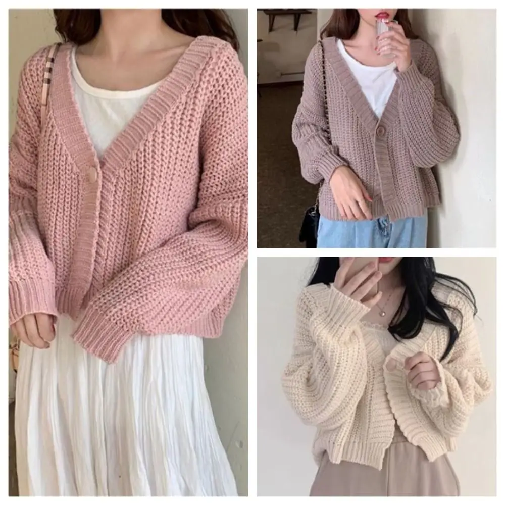 Fashion Long Sleeve Grid Crochet Sweater Loose Preppy Style Cardigans Women Y2K Autumn Spring Ladies Tops Sweet Knitwear Women
Fashion Long Sleeve Grid Crochet Sweater Loose Preppy Style Cardigans Women Y2K Autumn Spring Ladies Tops Sweet Knitwear Women