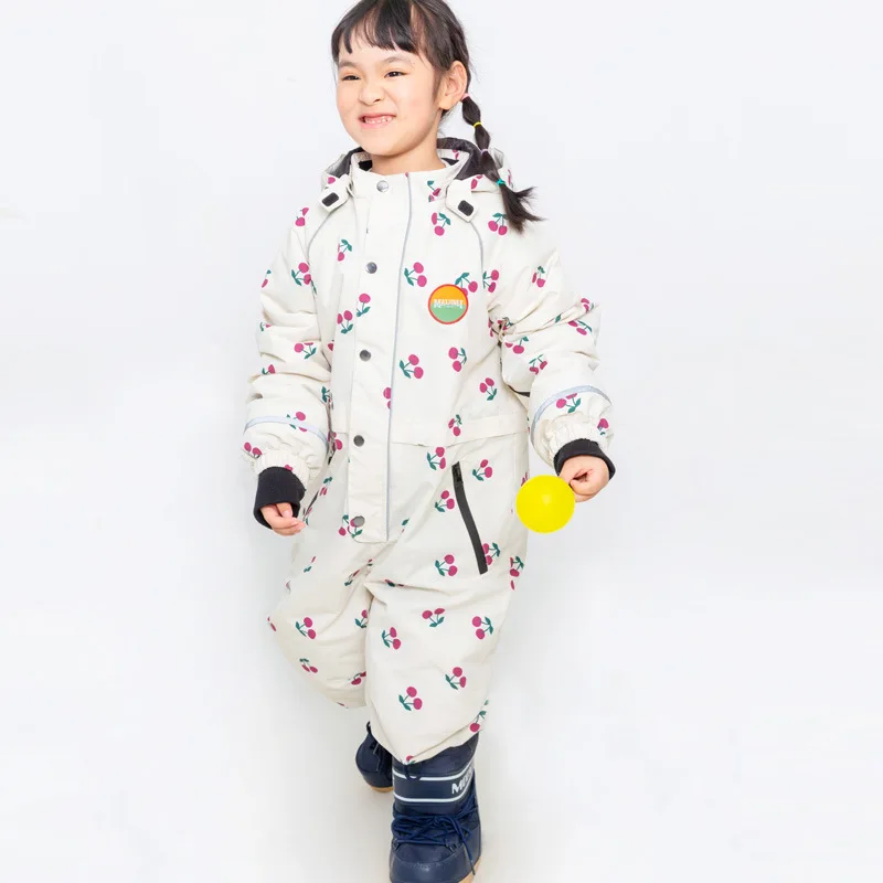 Cherry Children Ski Suits Outdoor Plus Cotton Thermal Skiing Jumpsuits Boys Girls Waterproof One-Piece Snowboarding Snow Sets
Cherry Children Ski Suits Outdoor Plus Cotton Thermal Skiing Jumpsuits Boys Girls Waterproof One-Piece Snowboarding Snow Sets