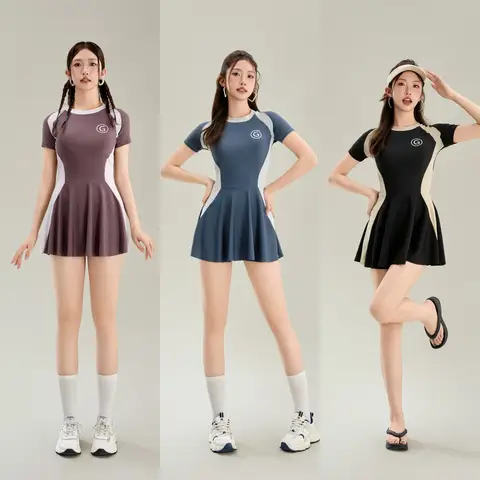 New One-piece Swimsuit for Women, Featuring A High-end and Slimming Feel, Perfect for Swimming and Soaking in Hot Springs